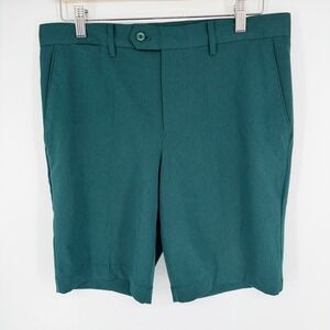 J.Lindeberg Vent Golf Shorts Mens 30 Green Lightweight Breathable Performance
